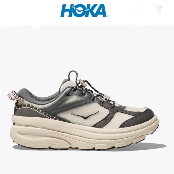 NEW HOKA U Bondi B3LS Running Shoes Alabaster/Astroid W 11.5 M 10.5 ALL GENDER - Picture 2 of 16